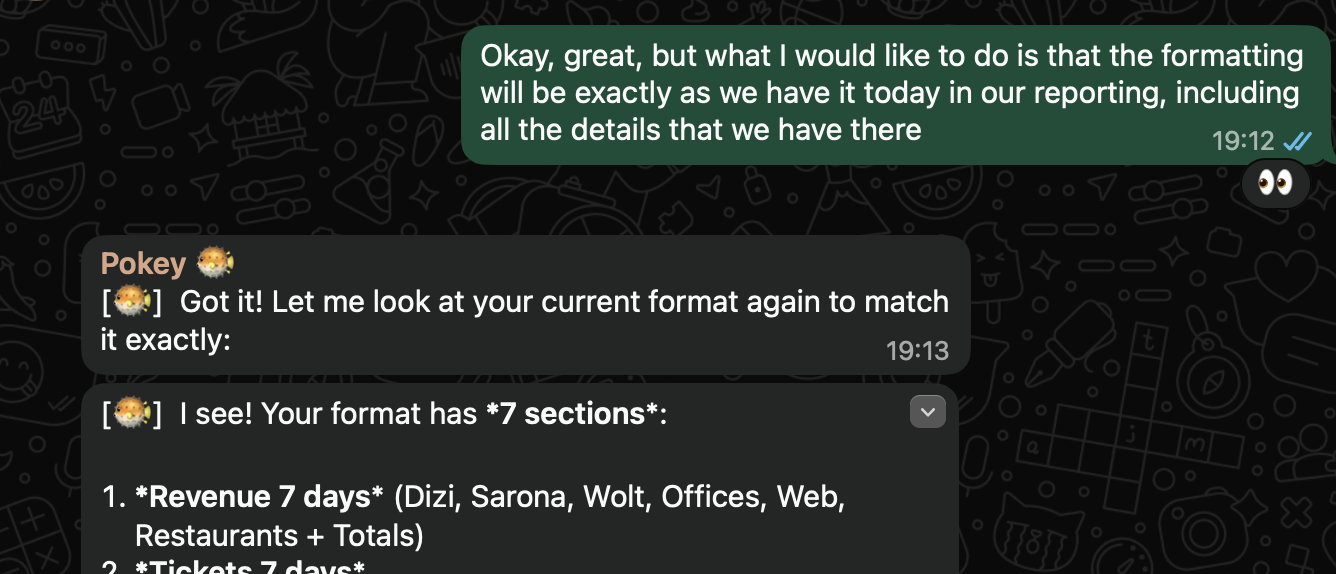 Refined report matching the expected format